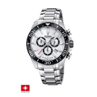 Reloj F20042/1 Festina Swiss Blanco Hombre Chrono