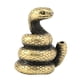 thumbnail image 3 of Quemador De Incienso De Latón Estatuilla De Animal Chino Porta Incienso Serpiente, 3 of 5