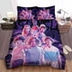 thumbnail image 1 of Stranger Things Hawkins Kids Facing Dangerous Creatures Quilt Duvet Cover Set3-Piece Bedding Set (1 Duvet Cover + 2 Pillow Shams), 1 of 4