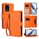 thumbnail image 1 of Funda Cartera Mariposa para [Samsung Galaxy S20 Ultra] con Soporte y Cremallera Naranja, 1 of 6