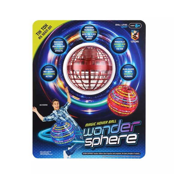 Pelota Flotante Wonder Sphere LED Roja