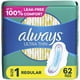 thumbnail image 1 of Almohadillas sanitarias Always ultrafinas con alas flexibles, tamaño 1, 1 of 8