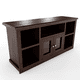 thumbnail image 4 of Rack Berlin 1500 Madera Chocolate Vidrio, 4 of 4