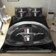 thumbnail image 1 of Ford Mustan Conjunto de sábanas temático, trío de piezas, cómodo y amigable con la piel, diseño único, regalo de decoración para el hogar para familiares, amigos y fans,140cm *210cm, 1 of 6