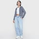 thumbnail image 4 of Polerón Mujer Full Zipper Color Gris Corona, 4 of 5