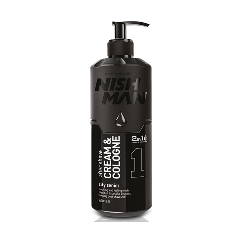 Nishman - Crema Y Colonia After Shave N°01 City - 400 Ml