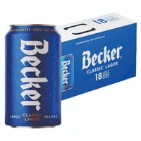 Cerveza Lager Latas Pack 18 Un 354 Ml C/U Becker