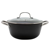 Disparo - Olla 24Cm Con Tapa De Vidrio Iron Cast Honeycomb Wayu Cocina