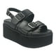 thumbnail image 3 of Sandalia Chalada Mujer Viru-31 Negro Plataforma, 3 of 6
