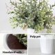 thumbnail image 4 of Pack de 4 plantas artificiales PENGYEE para decoración del hogar, 4 of 9