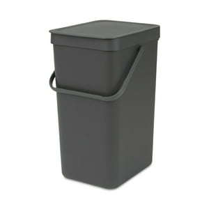 Brabantia - Basurero 'Sort&Go' 16 Lt Gris Oscuro