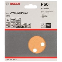 Bosch - Pack Disco De Lija C470 Best Wood&Paint; 125Mm G60