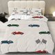 thumbnail image 1 of Retro Racing Theme Bedding Racing Pattern Suitable for Decorating Bedrooms Guest Rooms Dormitori, 1 of 1