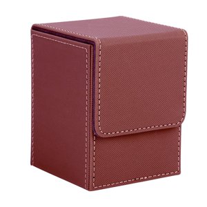Bothyi - Trading Card Deck Box Sports Cards Cards Protector Tcg Card Deck Caja De Almacenamiento Marrón