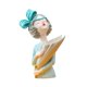 thumbnail image 5 of Estatuilla Para Niñas Florero Seco Florero Escultura Para El Hogar Adornos Para El Hogar Azul, 5 of 5