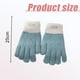 thumbnail image 4 of Guantes De Lana De Punto De Invierno Para Mujeres Estudiantes Ciclismo Guantes Gruesos Cálidos De Doble Pantalla Táctil, 4 of 4