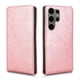 thumbnail image 3 of Funda tipo folio para Samsung Galaxy S24 Ultra con soporte magnético y protección para la cámara Oro rosa, 3 of 6
