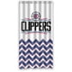 thumbnail image 1 of Cortina de ducha de Los Angeles Clippers, juego de cortina de baño con ganchos, tamaño 36 x 72 pulgadas, 1 of 3