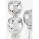 thumbnail image 2 of Juego 3 Portavelas Candelabro Decorativo Copas Moderno Jhn, 2 of 3