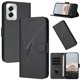 thumbnail image 1 of Funda Cartera Fibra de Carbono para Motorola MOTO G POWER 2024 con Soporte y Cierre Magnético Negro, 1 of 6