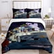 thumbnail image 1 of Funny Devil adventure game All Season Duvet Cover Cute Bedding Set Soft Quilt Cover and Pillowcase Teen Single/Double/Queen/ Bed Sheets, 1 of 5