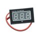 thumbnail image 5 of Pantalla De Medidor De Panel De Voltaje De Voltímetro Digital DC2.5V A 30V Para Motocicleta Roja, 5 of 5