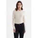 thumbnail image 1 of Polera Mujer Wide Leg Beige, 1 of 4