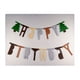 thumbnail image 1 of 1pc, New Felt Rainbow Happy Birthday Letter Banner Pull Flag, Birthday Party Background Decoration Banner Pull Flower, 1 of 3