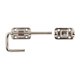 thumbnail image 2 of Pestillo para puerta corredera National Hardware N238-972 V800, níquel, 2 of 4