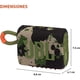 thumbnail image 2 of Parlante JBL Go 3 Bluetooth Portatil Squad IP67, 2 of 3