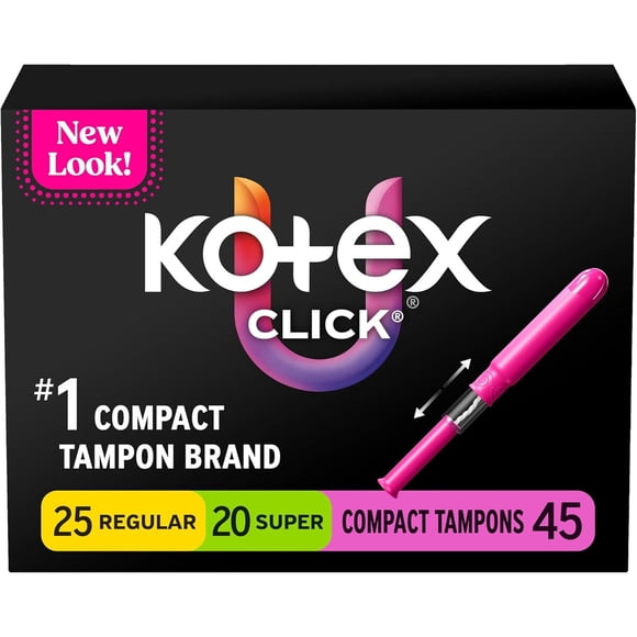 Tampones U by Kotex Click Compact Multipack 45 RegularSuper