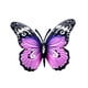 thumbnail image 3 of Arte De Pared De Metal, Escultura De Mariposa Antióxido Para Yard Cafe Anniversary Violet, 3 of 5