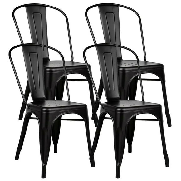Pack 4 Sillas Tolix Vintage Negro