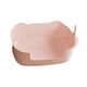 thumbnail image 2 of Cajas De Arena Abiertas Con Pala Y Lado Alto Para Gatos, Caja De Arena Para Gatos De Interior, Color Rosa, 2 of 5