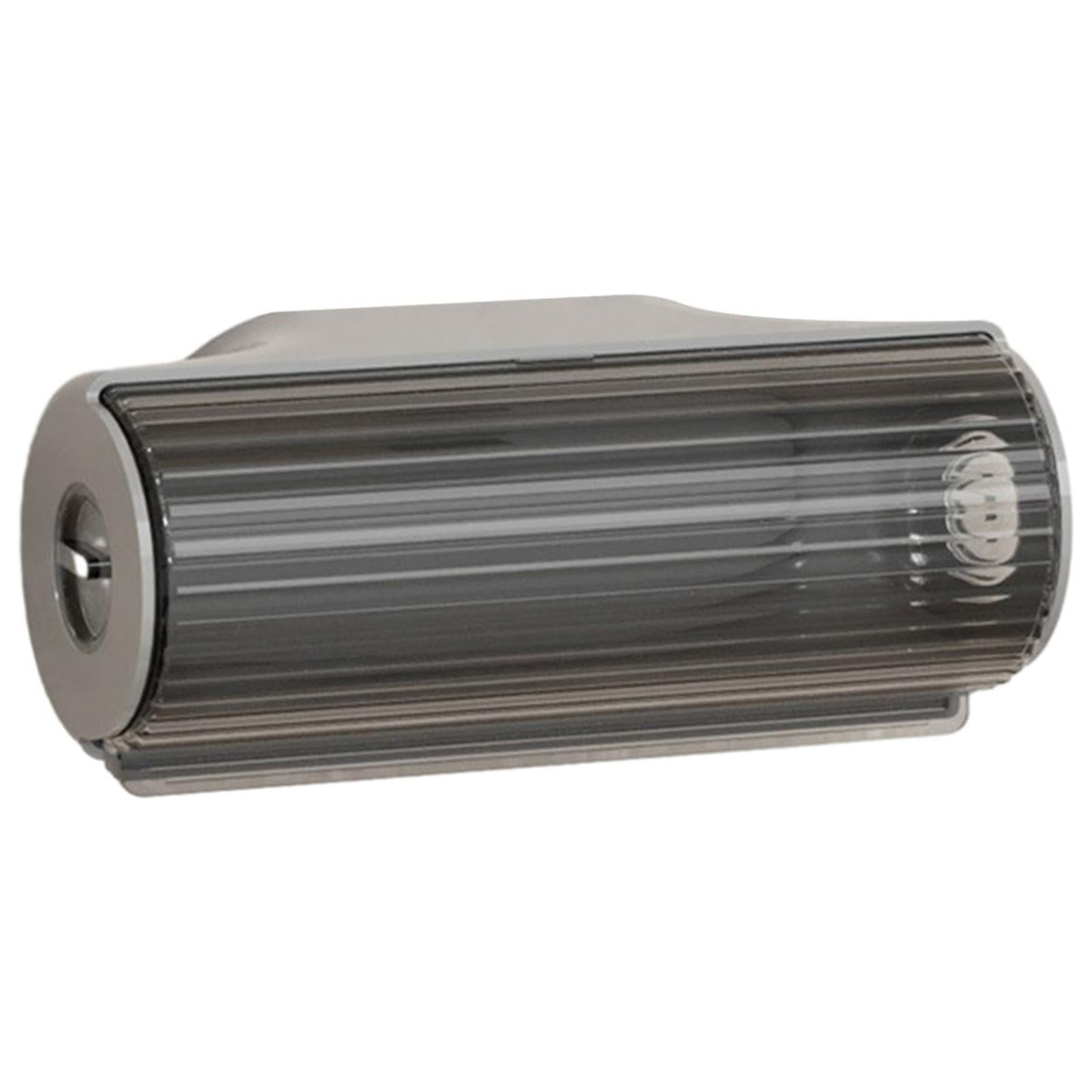 Magideal - Dispensador De Bolsas De Basura Contenedores De Caja De Almacenamiento De Bolsas De Basura, Contenedor De Rollo De Bolsa De Compras Que Ahorra Espacio Gris