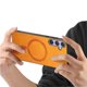 thumbnail image 3 of Magnetic Slim Case for Samsung Galaxy S25 with Camera Guard & Anti-Scratch Back Yellow, 3 of 5