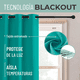 thumbnail image 2 of Cortina Belug Semi Blackout Casatua Un Paño 140x220cm Aislante Color Turquesa, 2 of 5
