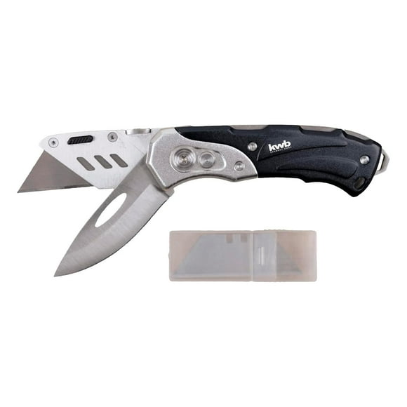 Cuchillo y Cartonero 2 en 1 60X19MM KWB 49016910 gris