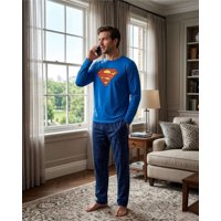 Myl Todo Hogar - Pijama Hombre Micropolar Térmico Invierno Talla M A3