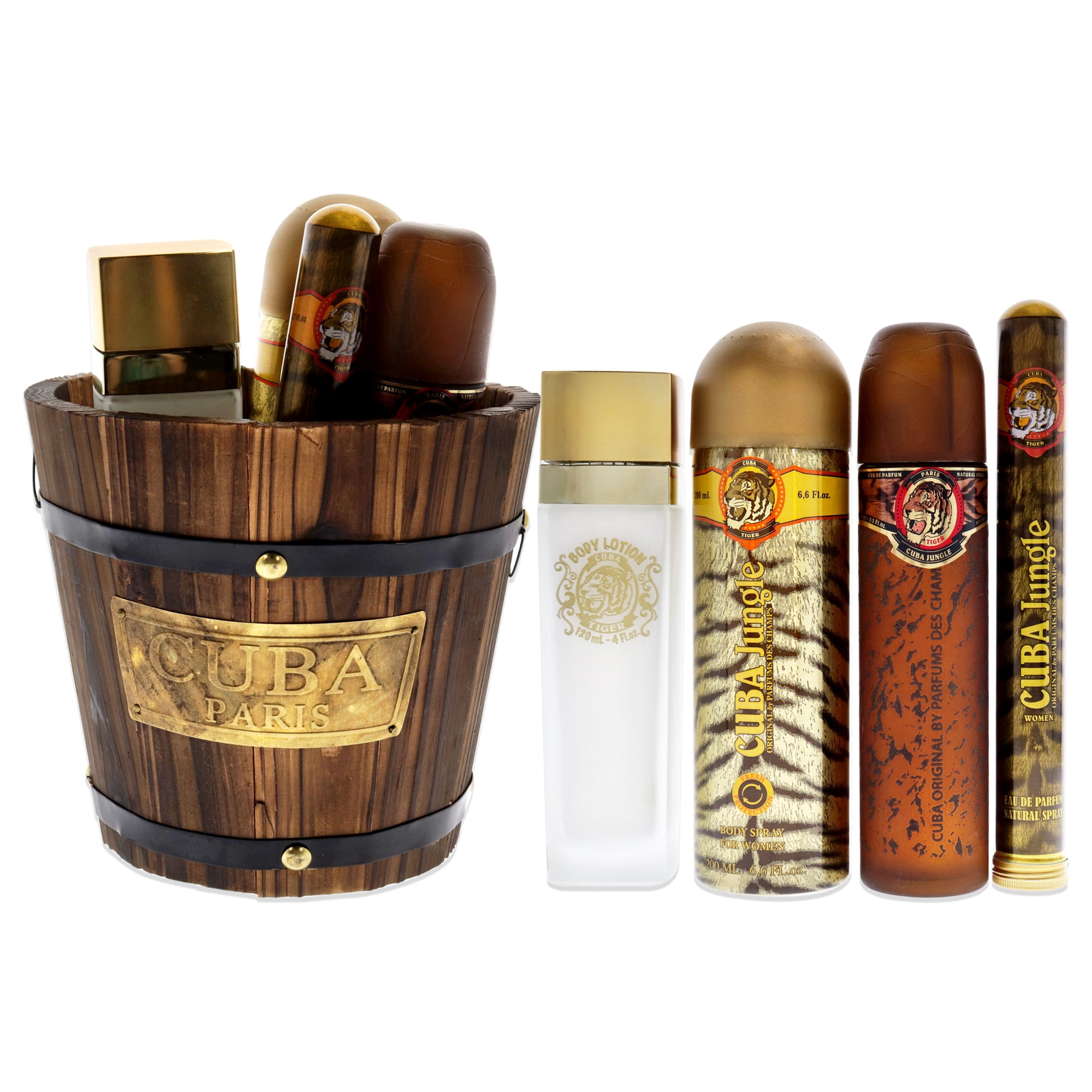 Set De Regalo Cuba Jungle Tiger Edp 100ml Mujer