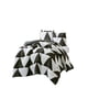thumbnail image 1 of Cobertor De Jacquerd Cutting Plaza Y Media Color Blanco Con Café, 1 of 4