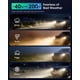 thumbnail image 5 of Bombillas de faro littlelucky H4/9003 3800K (2 unidades), 5 of 6