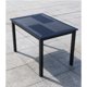 thumbnail image 2 of Mesa de comedor rectangular 160 cm Terraza, Restaurantes, Exteriores Negra, 2 of 6