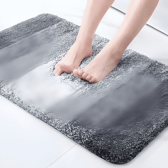 Alfombra De Baño De Microfibra Extrasuave Ultraabsorbente XL