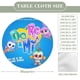 thumbnail image 2 of Do Re Mi theme Fitted Round Tablecloths Elastic Edged Table Covers Waterproof Table Cloth For Kitchen Holiday Party Tables Decor 150cm, 2 of 6