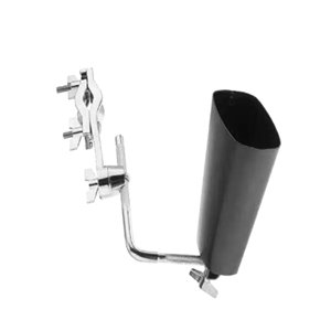 Magideal - Cencerro Con Abrazadera, Percusión Manual, Campana De , Soporte De Cencerro Resistente De Metal, Accesorio De Percusión Para Batería De , 4 Pulgadas