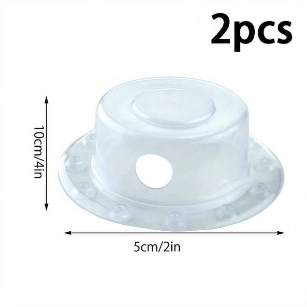 1pc/2pcs Bathtub Drainage Suction Cup, 3.94*1.97inch Large Suction Cup Drainage, Bathtub Universal Drain, Drainage With Hair Catcher