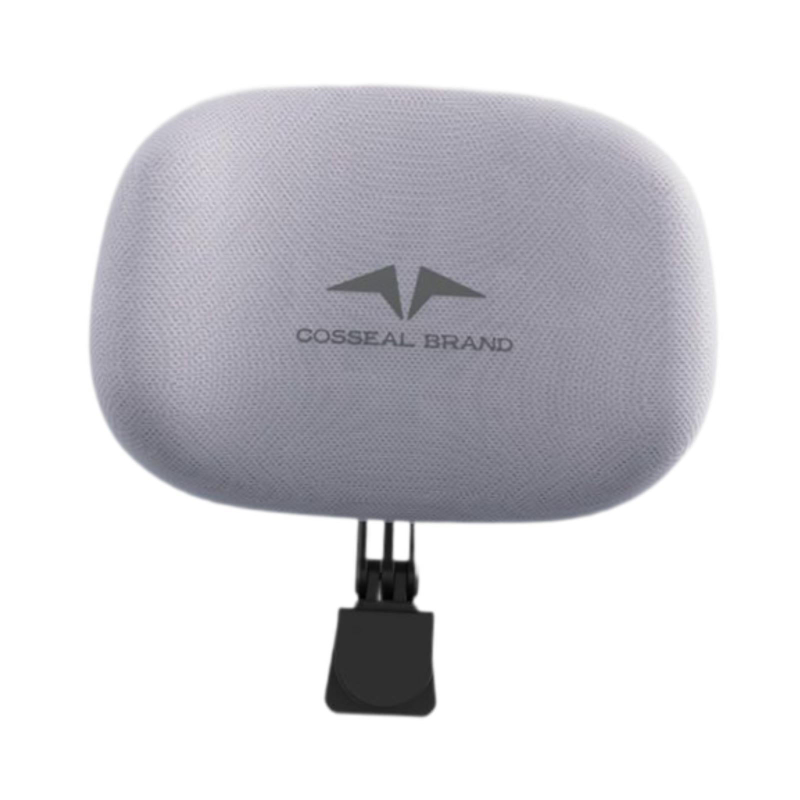 Magideal - Respaldo De Espuma Viscoelástica Para Silla, Reposacabezas Con Clip, Soporte Para El Cuello, Diseño Ergonómico, Transpirable Para Sillas De Ordenador,