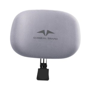 Magideal - Respaldo De Espuma Viscoelástica Para Silla, Reposacabezas Con Clip, Soporte Para El Cuello, Diseño Ergonómico, Transpirable Para Sillas De Ordenador,