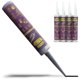 thumbnail image 1 of Sellador de silicona Silk Atack Black, 300 ml (paquete de 4 unidades, 1,2 L en total), 1 of 7